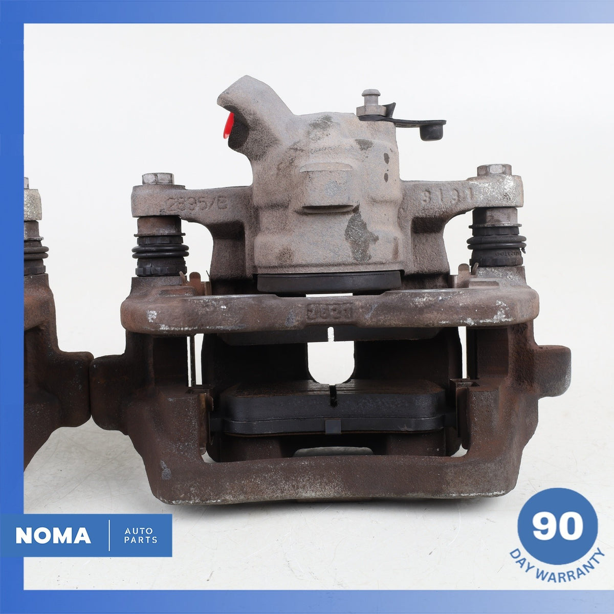 10-16 Range Rover L322 L320 LR4 Rear Left & Right Side Brake Caliper Set OEM - photo 10