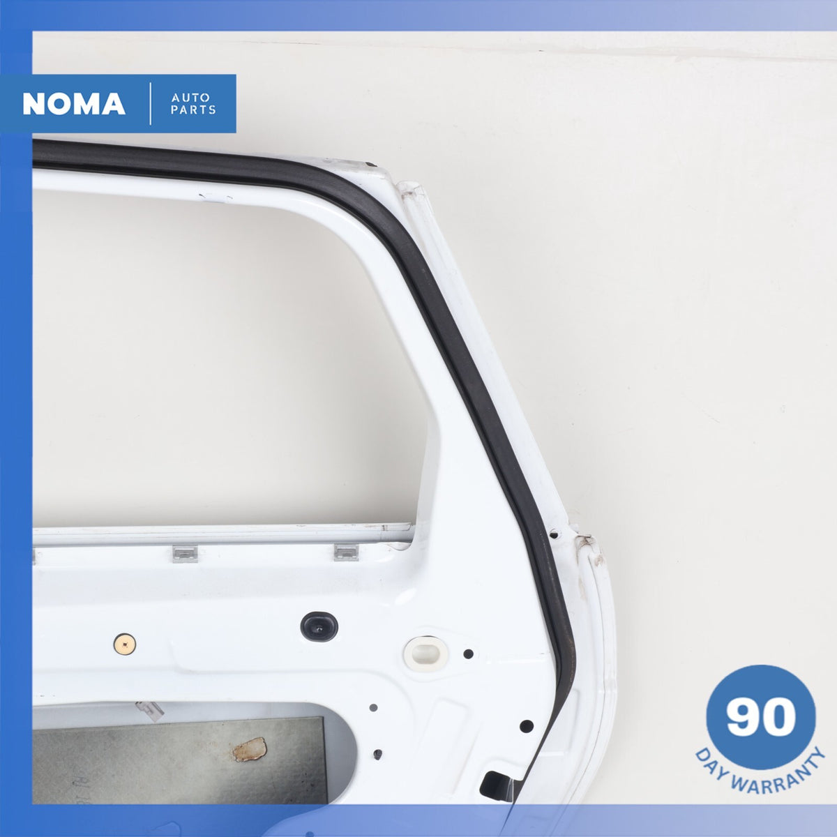 12-19 LR Range Rover Evoque L538 4DR Rear Right Side Door Panel Shell White OEM - photo 10