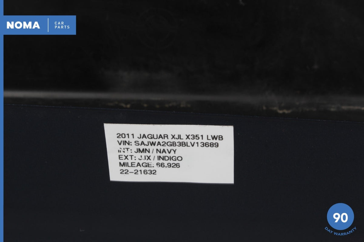 10-18 Jaguar XJL X351 LWB Left Side Skirt Rocker Molding AW93F10609BE JJX OEM - photo 13
