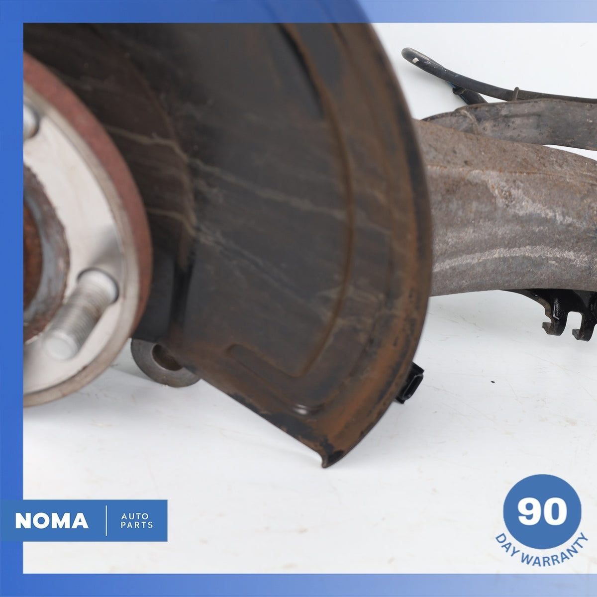 11-24 Infiniti Z62 QX80 RWD Front Left Spindle Knuckle Hub w/ Shield OEM 82k - photo 5