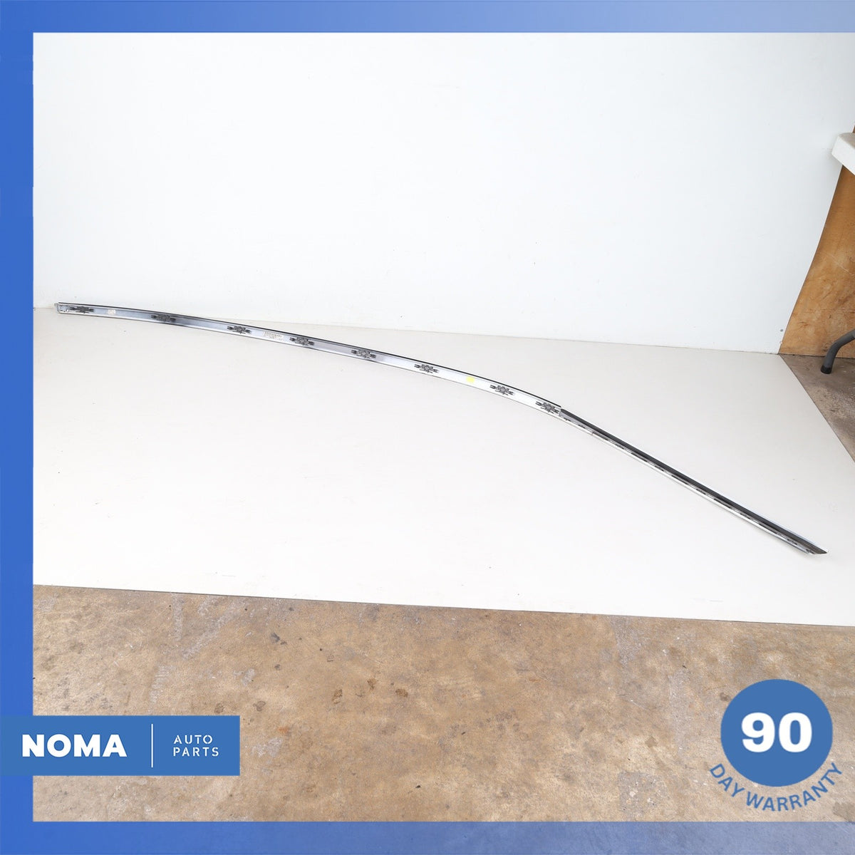 16-22 BMW G12 740i 750i M760i Left Roof Rail Molding White 51137410315 OEM - photo 11