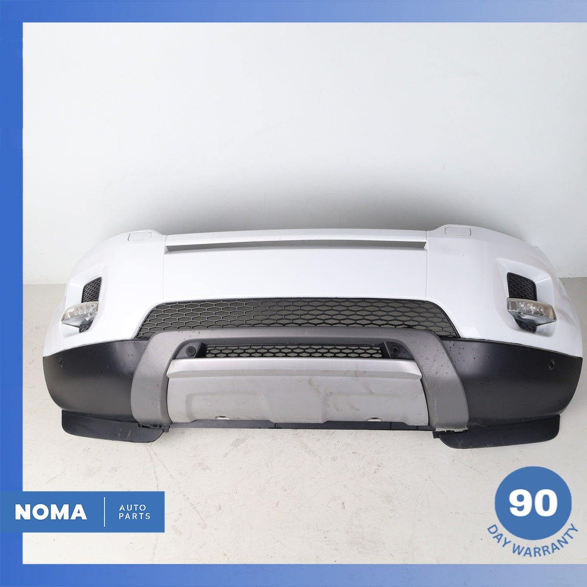 12-15 LR Range Rover Evoque L538 Front Bumper Cover Panel Assembly White OEM - photo 1