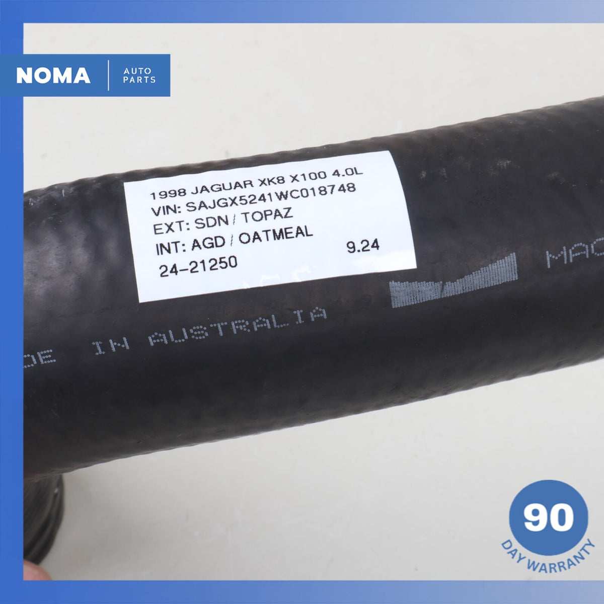 97-02 Jaguar X100 XK8 N/A Upper & Lower Cooling Radiator Hose Set Aftermarket - photo 13