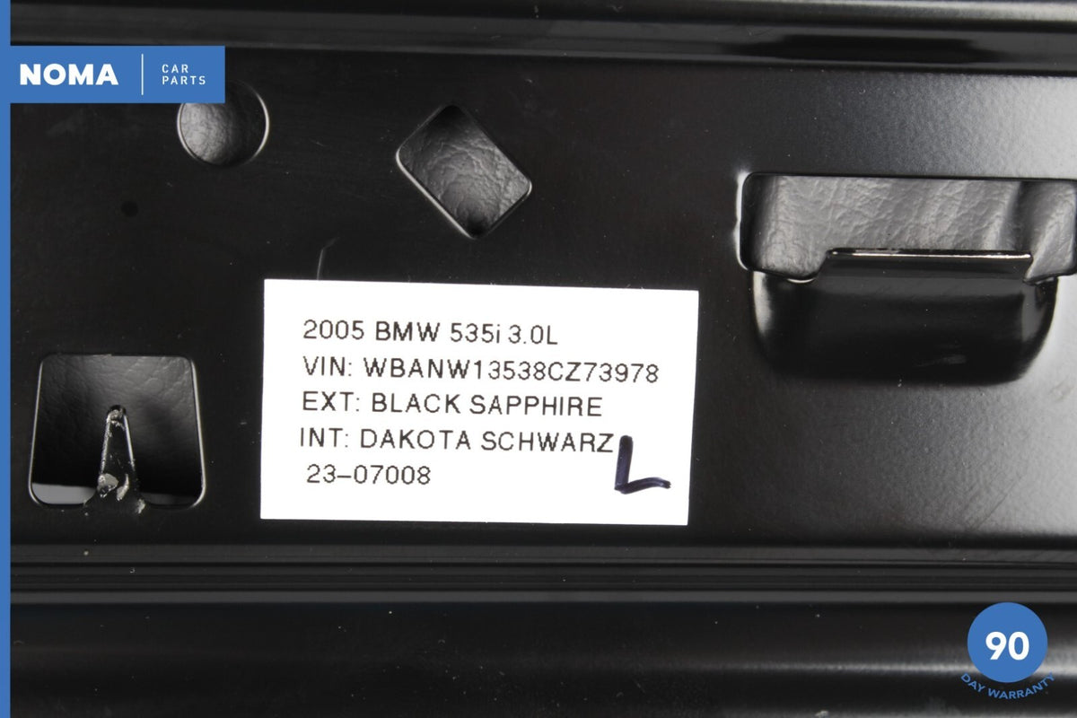 08-10 BMW 535i E60 E61 Front Left Driver Side Upper Seat Frame w/ Motor OEM - photo 14