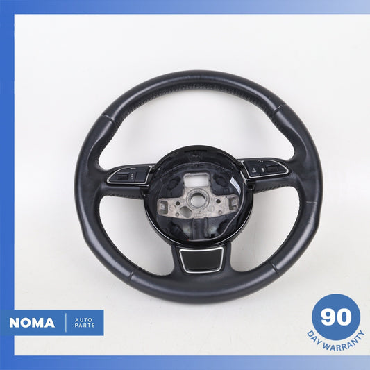 Audi 8T A5 Sport Steering Wheel Leather Black 8K0419091BM OEM - photo 1