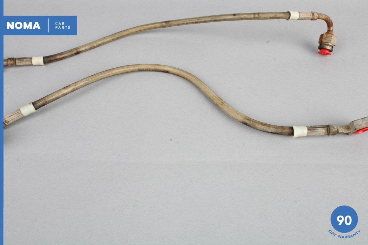 03-05 Jaguar S-Type X202 Front Left and Right Hydraulic Brake Hose Set of 2 OEM - photo 5