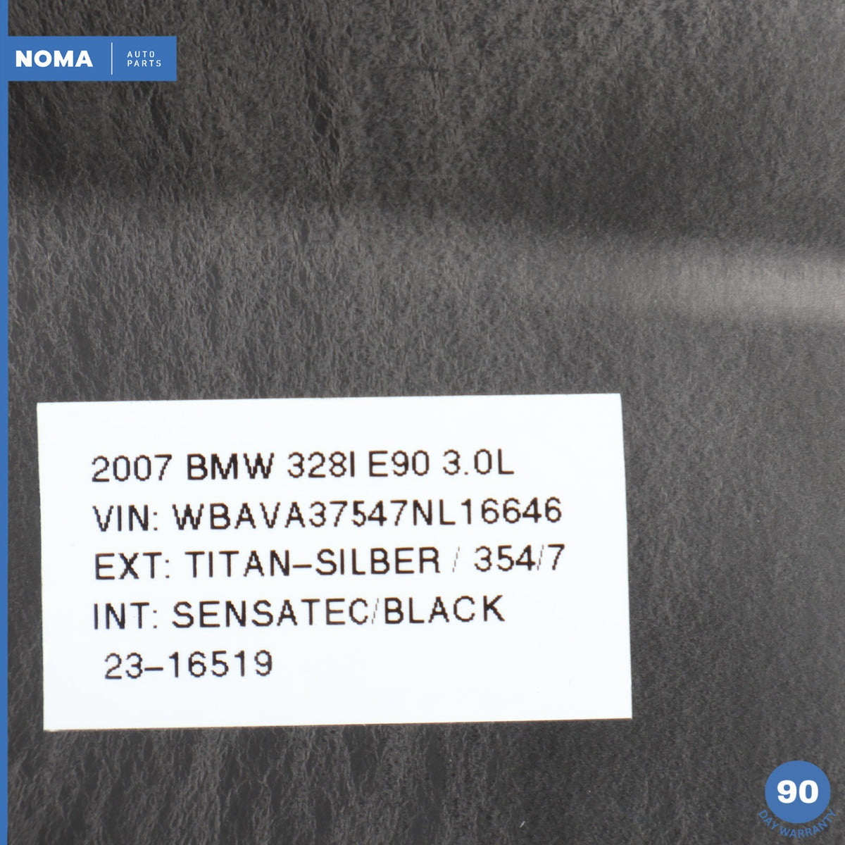 07-13 BMW E90 328i Front Left Side Windshield Cowl Heater Cover 64316925973 OEM - photo 11