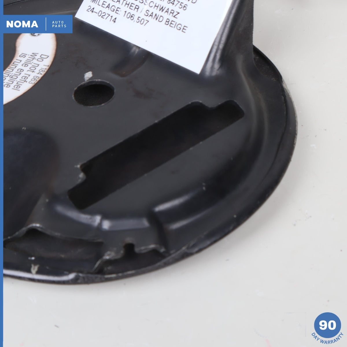 99-02 BMW Z3 E36 Roadster Fuel Filler Lid Door Gas Flap Cap Black 303 OEM - photo 9