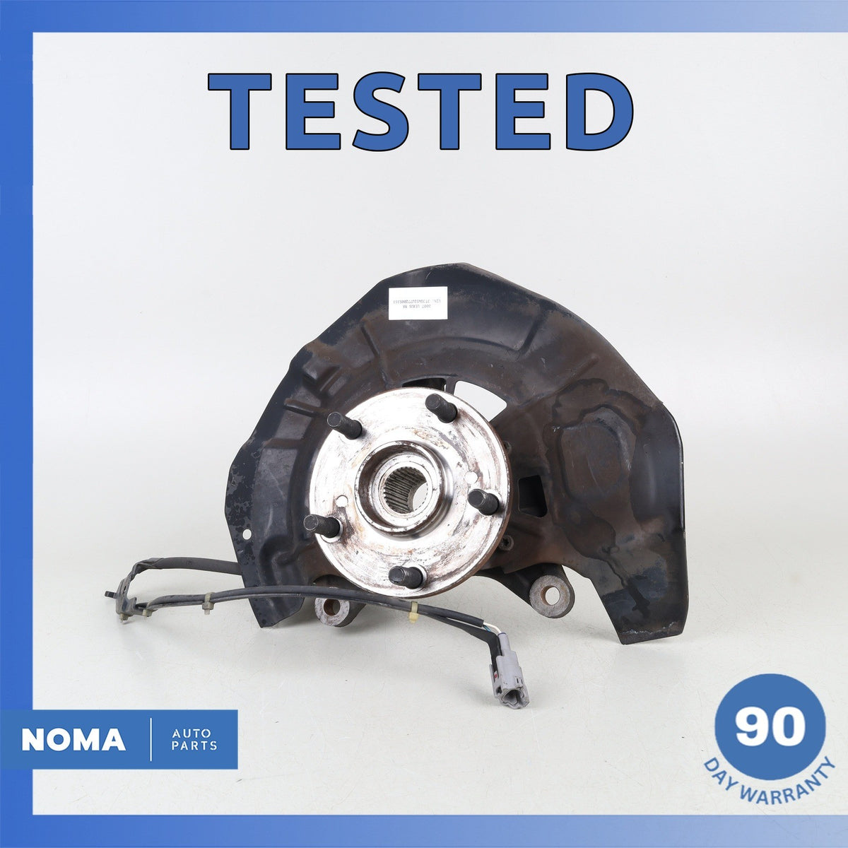 04-08 Lexus MHU33 RX400h RX350 Front Left Spindle Knuckle Hub w/ Shield OEM - photo 1