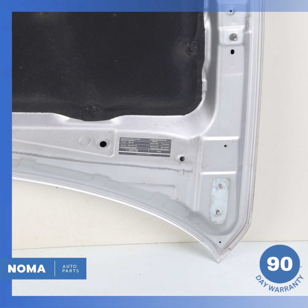 11-17 Infiniti Z62 QX80 Hood Bonnet Cover Panel Assembly Silver F510M1LAMA OEM - photo 12