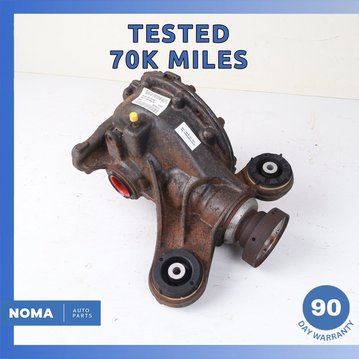 10-15 Jaguar X351 XJ XK XF Rear Differential Diff Axle Carrier 3.31 OEM 70k - photo 1