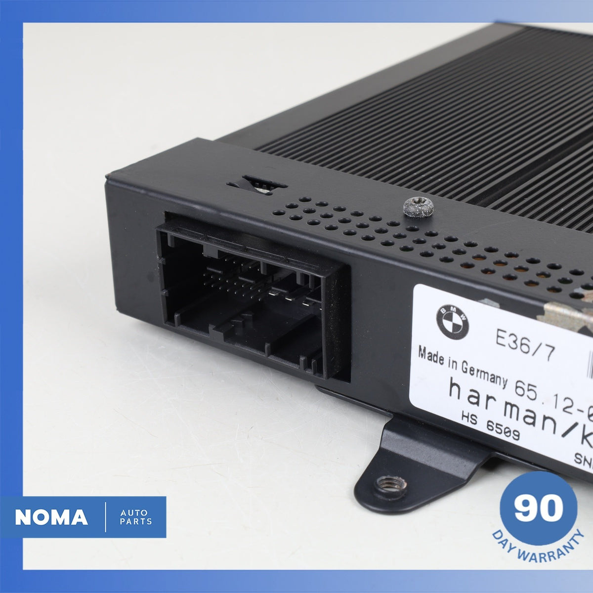 96-02 BMW E36 Z3 Radio Audio Sound Amplifier Amp Alpine 65128399683 OEM - photo 3