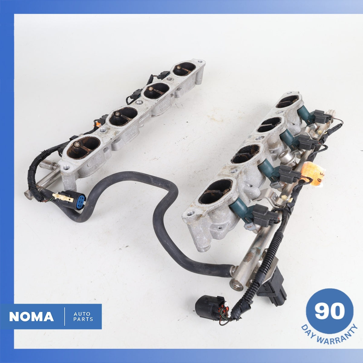 03-06 Jaguar X100 XKR S/C Induction Manifold Adaptor Set w/ Fuel Rail OEM 78k - photo 15