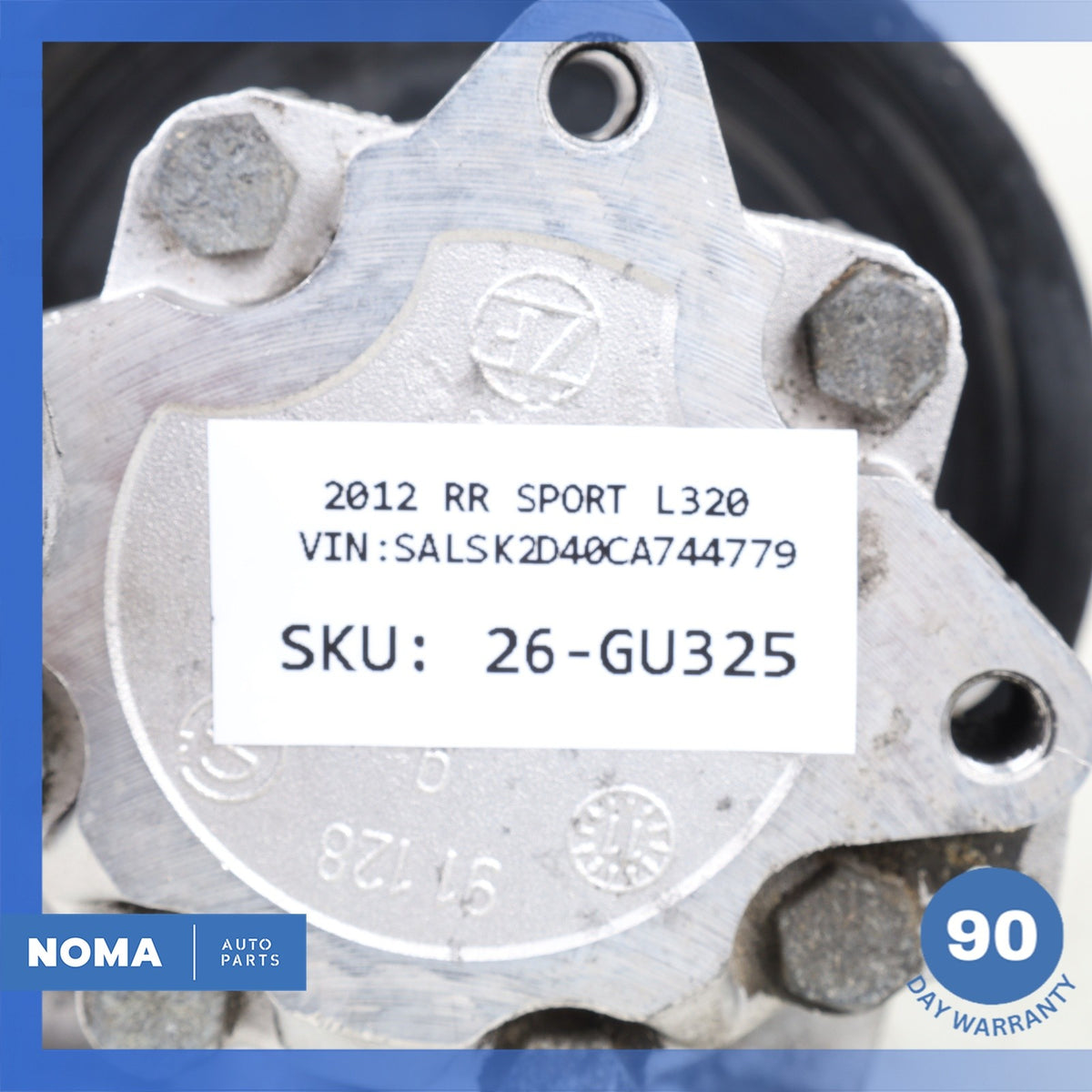10-16 Range Rover Sport L320 P/S PS Power Steering Pump Unit AH323A674AB OEM - photo 13