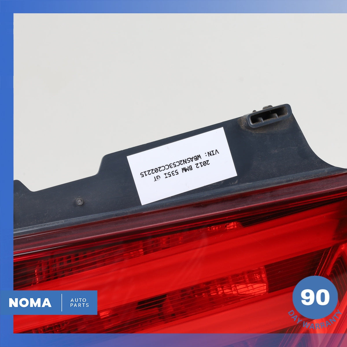 BMW F07 535i 550i GT Rear Left Taillight Tail Light Lamp Inner OEM - photo 7