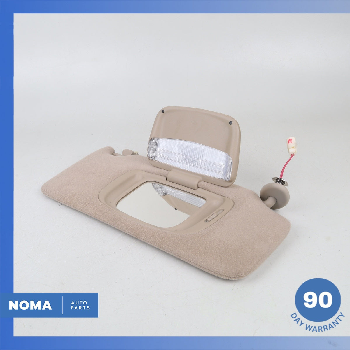 07-09 Lexus MHU33 RX400H RX350 Right Side Sunvisor Sun Visor Beige OEM - photo 1