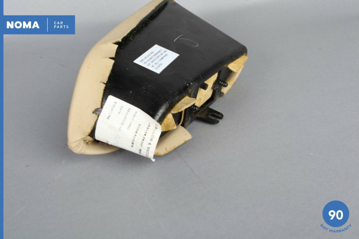 04-08 Jaguar XJ8 VDP X350 LWB Rear Right Interior Door Panel Pocket Trim SEL OEM - photo 5