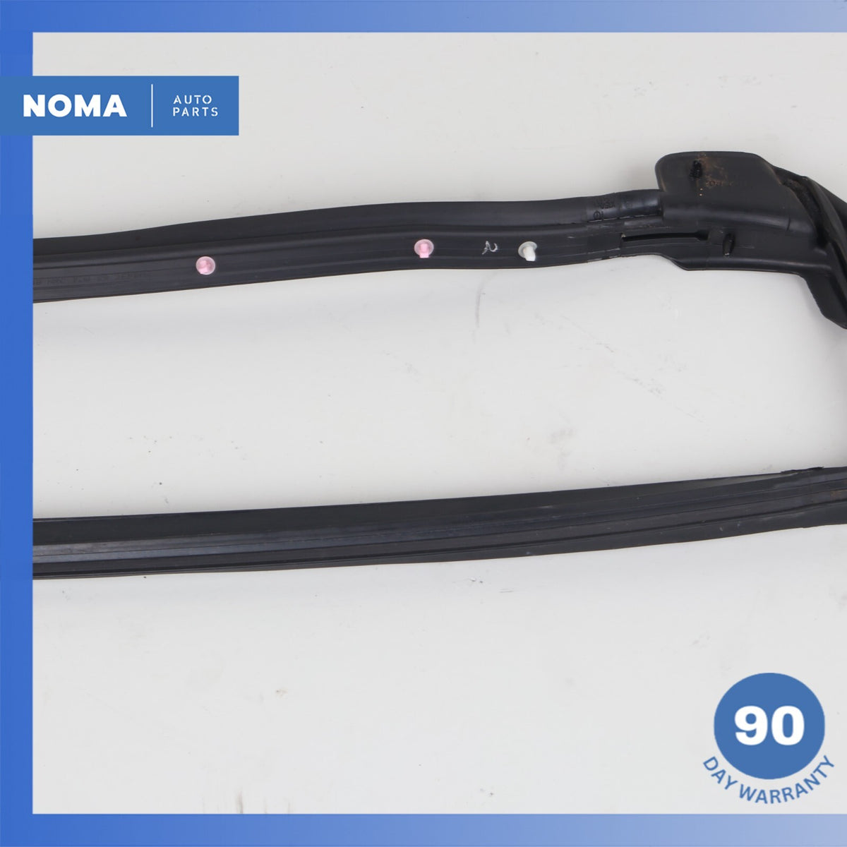 07-15 Jaguar X150 XKR XK Left Driver Side Lower Door Weatherstrip Seal OEM - photo 13