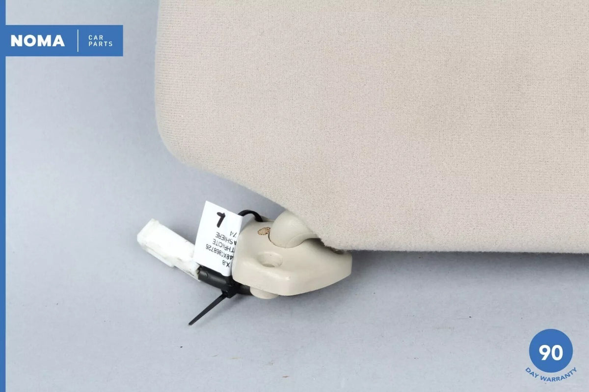 98-03 Jaguar X308 XJ8 XJR VDP Left Driver Side Sun Visor Shade Beige OEM - photo 6