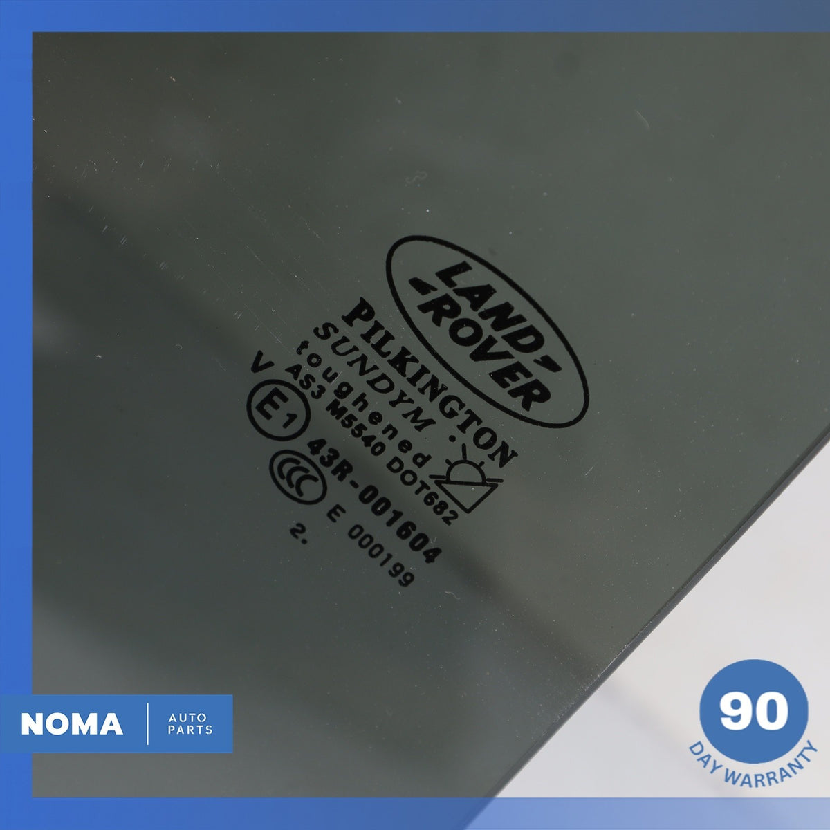 06-13 Land Rover Range Rover Sport L320 Rear Right Passenger Window Glass OEM - photo 6