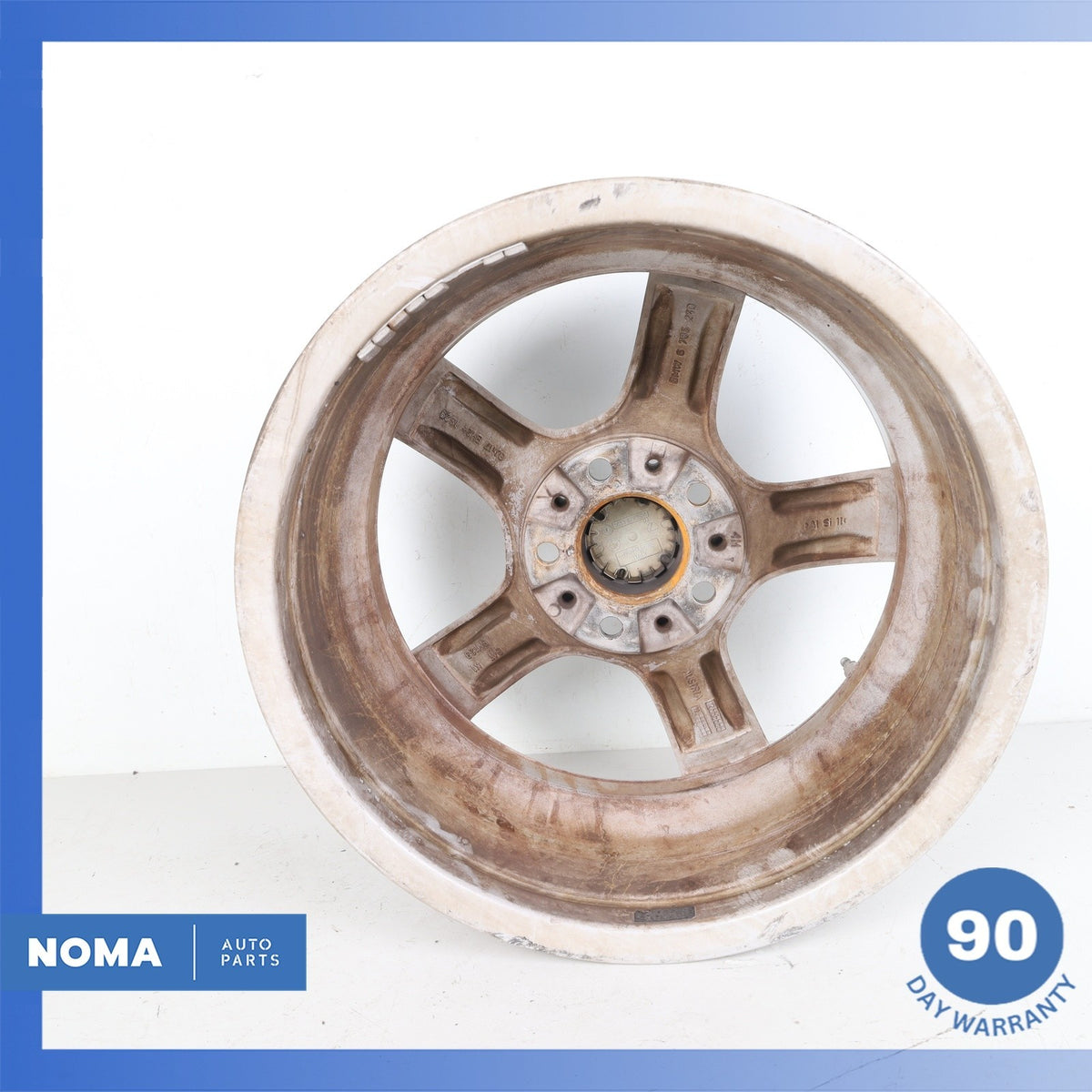 09-16 BMW E89 Z4 Style 290 8 x R17 17" Wheel Rim Silver 36116785240 OEM - photo 10