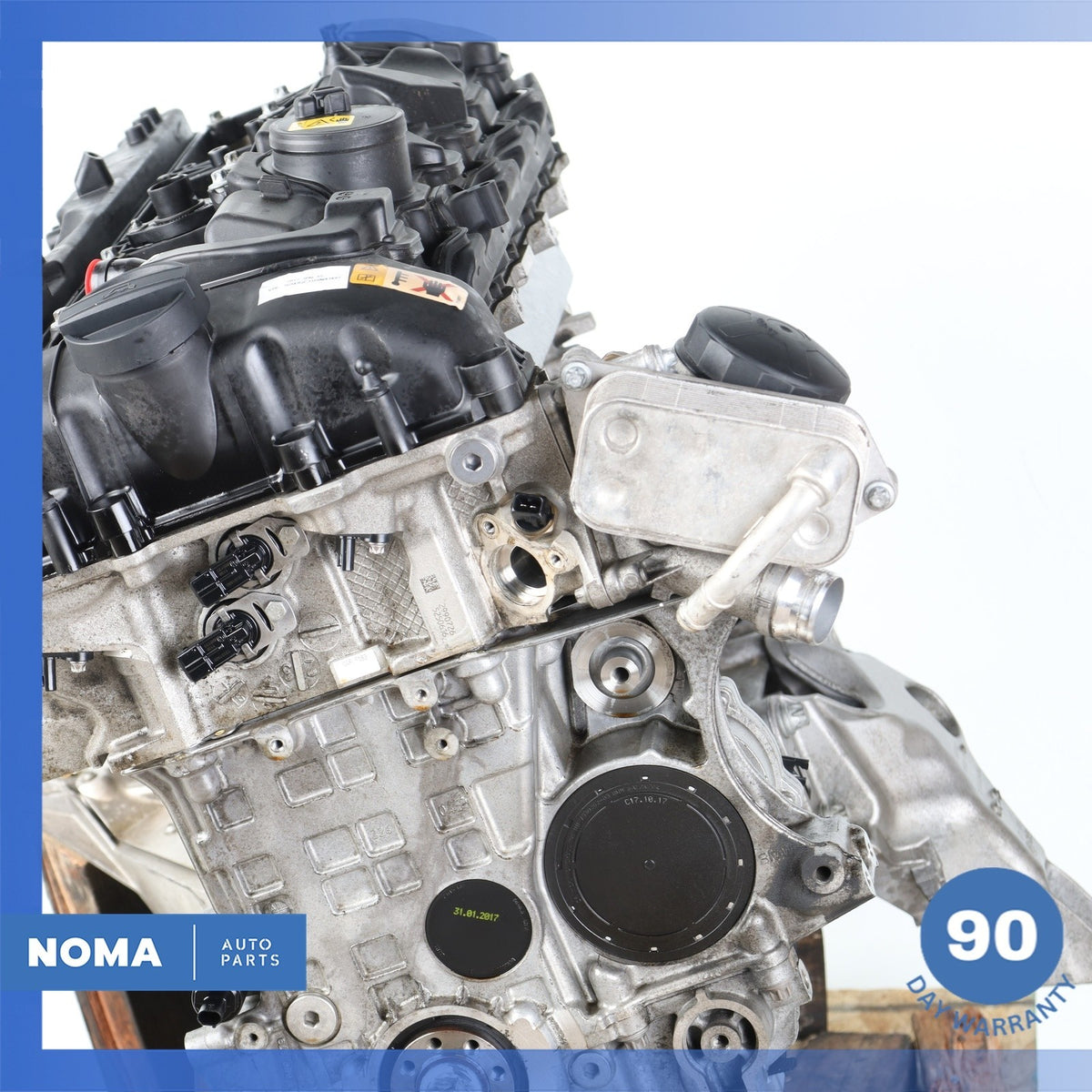 12-19 BMW F15 X5 335i X3 3.0L Straight Six N55B30 Engine Motor Assembly OEM 120k - photo 3
