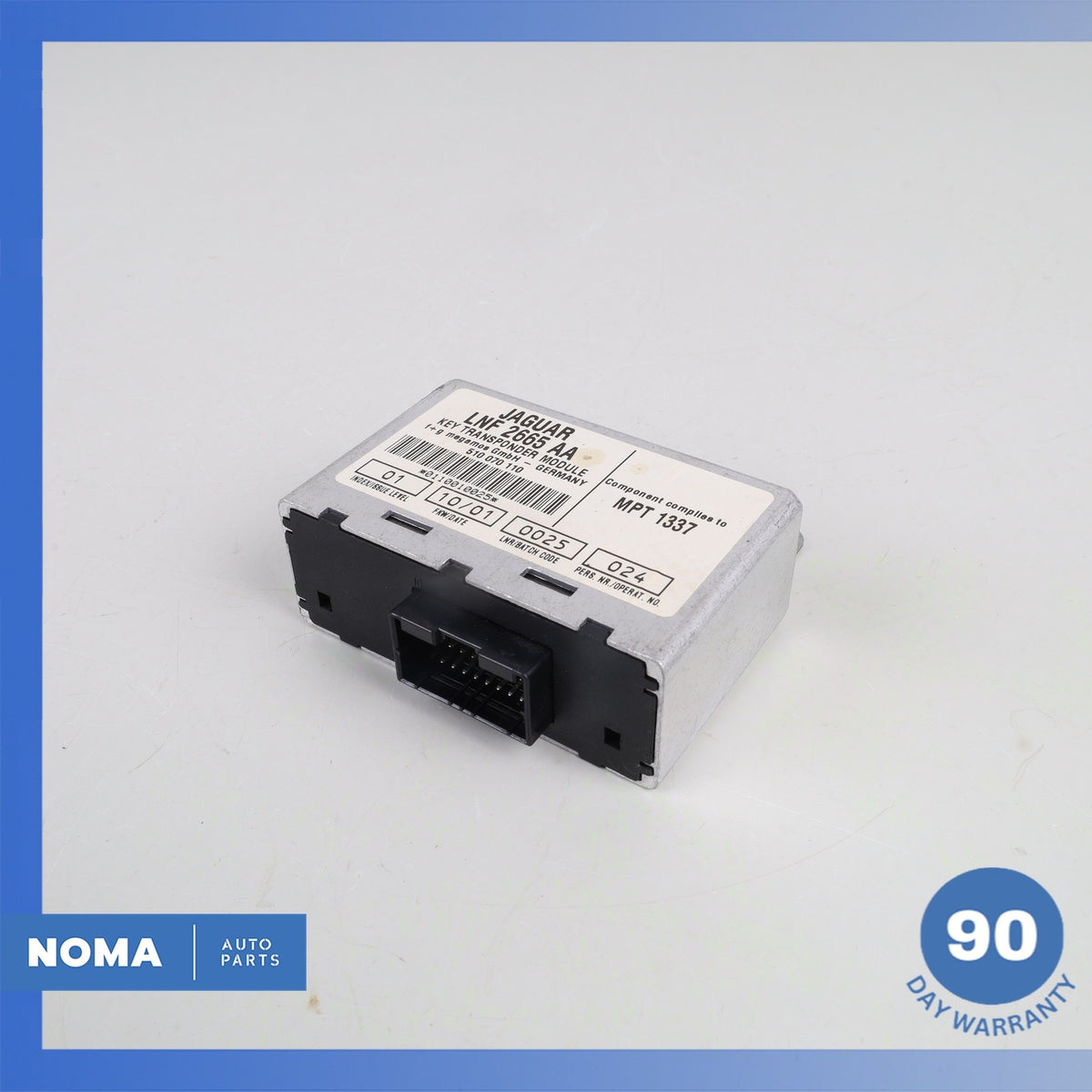 Jaguar X100 XKR Key Transponder Module Unit LNF2665AA OEM 82k - photo 2