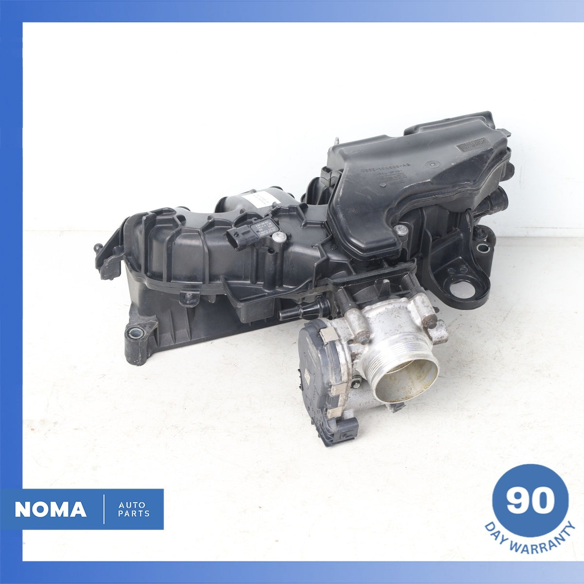 12-17 RR Evoque L538 204PT Engine Air Intake Manifold w/ Throttle OEM - photo 2