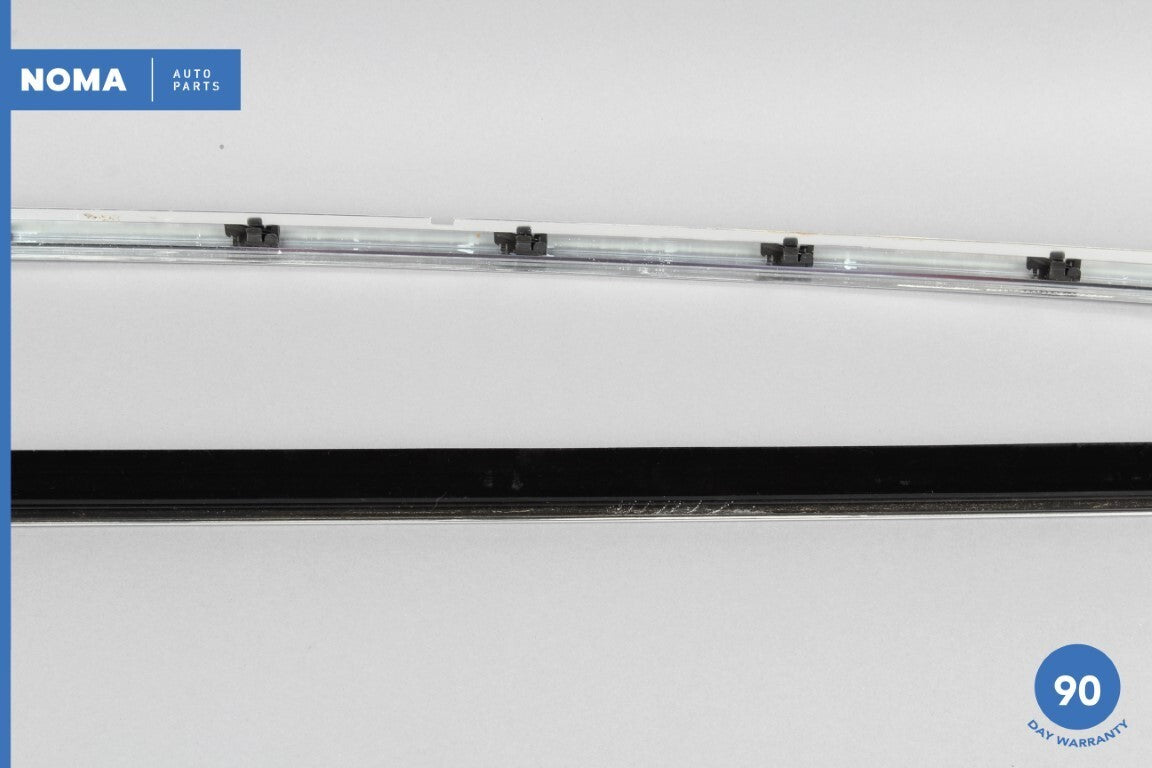 10-19 Jaguar XJL X351 LWB Rear Right Side Door Exterior Window Molding Set OEM - photo 7