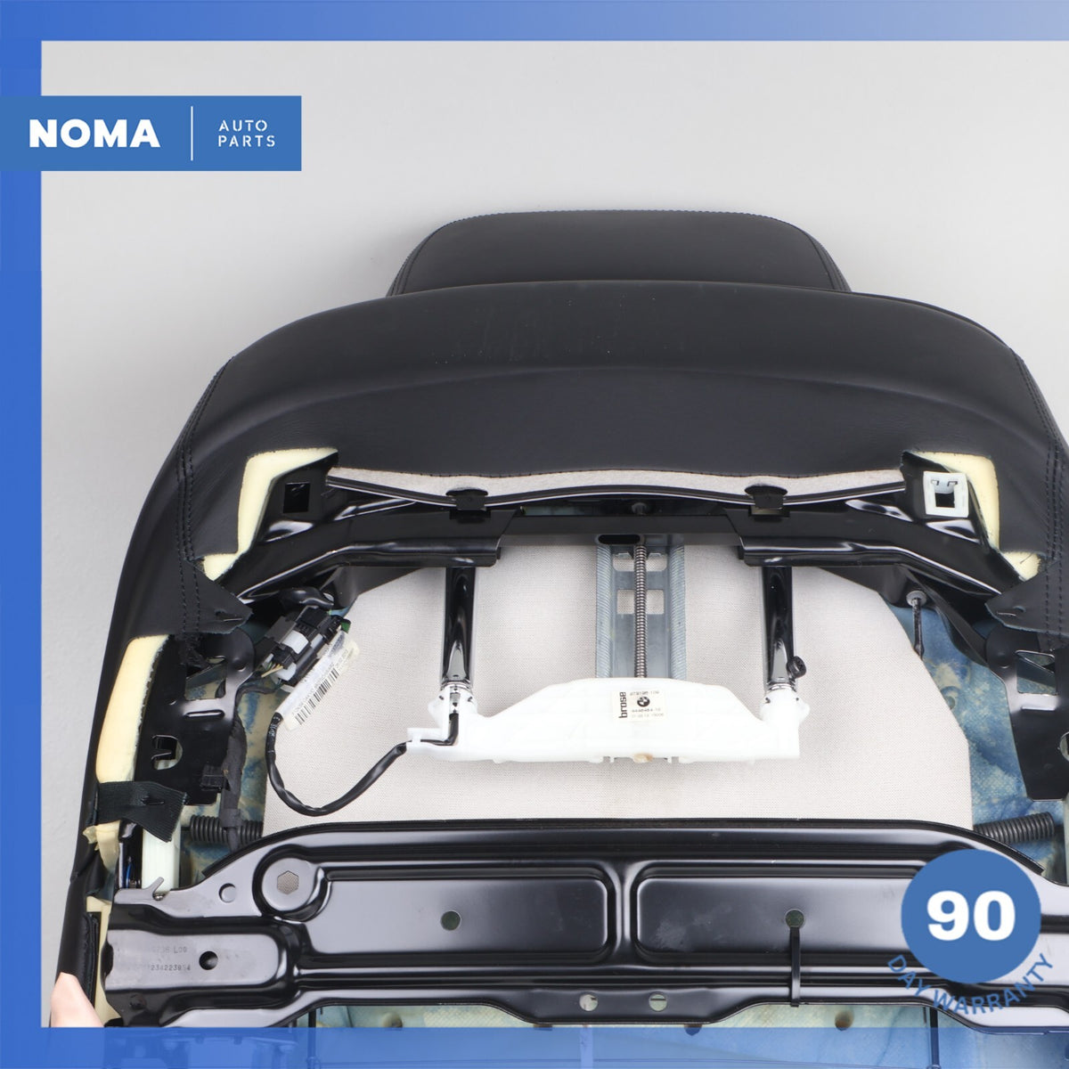 10-13 BMW F10 550i Front Right or Left Top Upper Seat Cushion Nappa Black OEM - photo 9