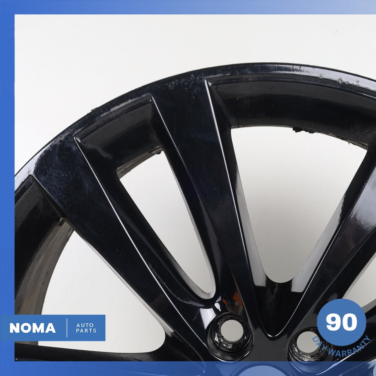 17-21 Jaguar X760 XE Venom 8.5 x R19 19" Rear Wheel Rim Black GX7M1007GA OEM - photo 3