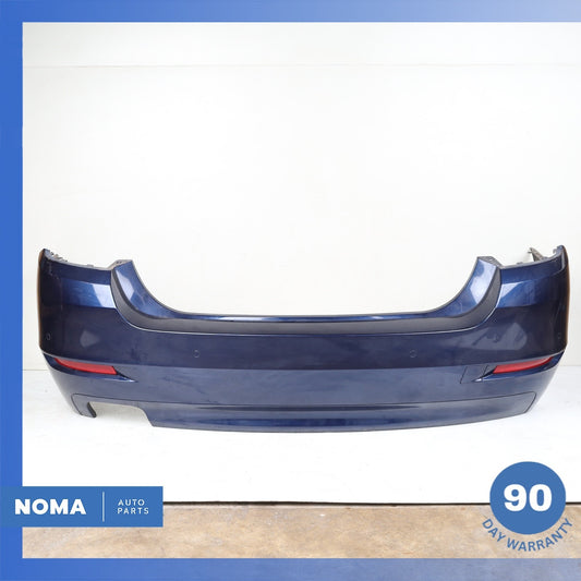 14-16 BMW F10 528i 535i Rear Bumper Cover Panel Blue OEM - photo 1