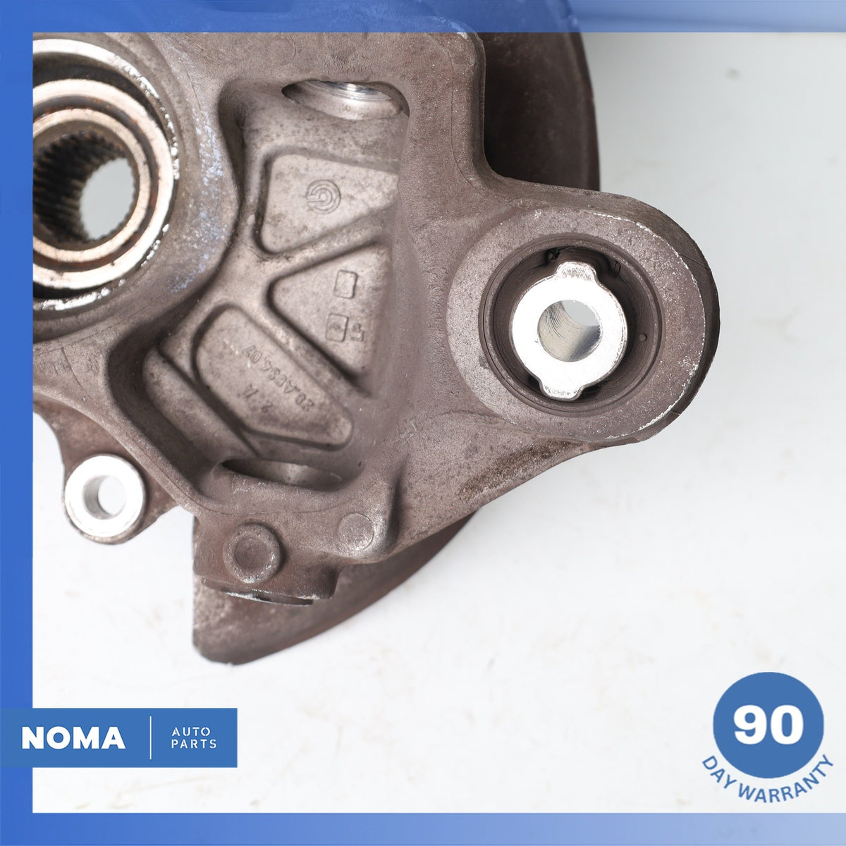 12-19 LR Range Rover Evoque L538 Rear Left Spindle Knuckle Hub w/ Shield OEM - photo 13