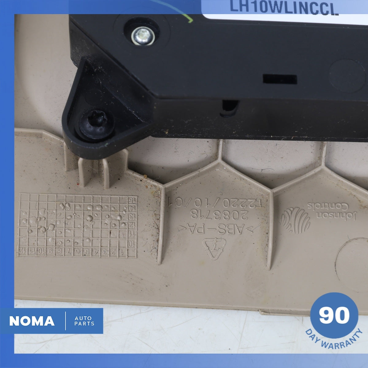 12-19 LR Range Rover Evoque L538 Front Left Seat Adjustment Switch w/ Trim OEM - photo 14