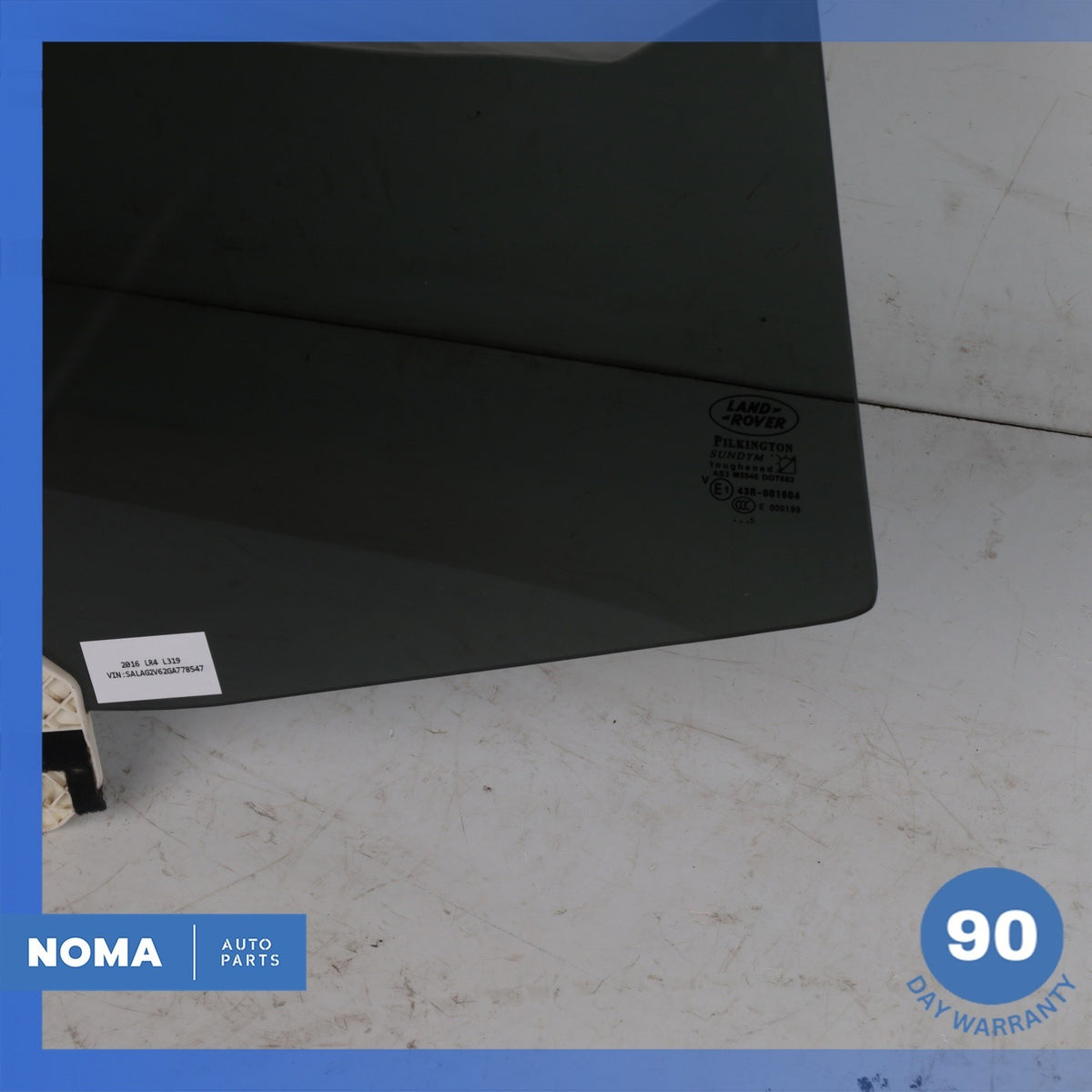 05-16 Land Rover L319 LR3 LR4 Rear Right Passenger Side Door Window Glass OEM - photo 5