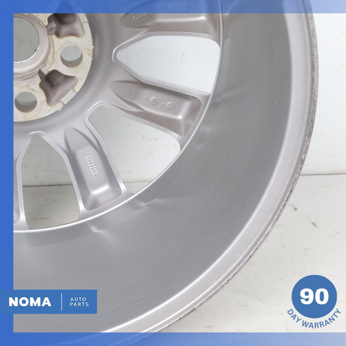06-09 LR Range Rover Sport L320 Silver Sparkle 9.5 x R20 20" Wheel Rim OEM - photo 14