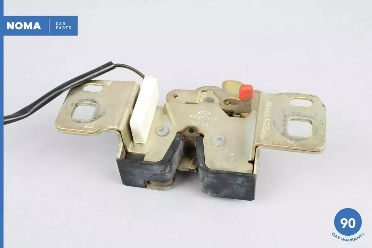97-02 Jaguar X100 XK8 XKR Trunk Boot Latch Lock Mechanism w/ Cable GJE3500AA OEM - photo 7