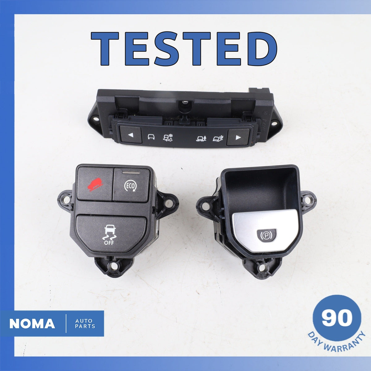 12-19 LR Range Rover Evoque L538 Front Center Console Switch Suspension Set OEM - photo 1
