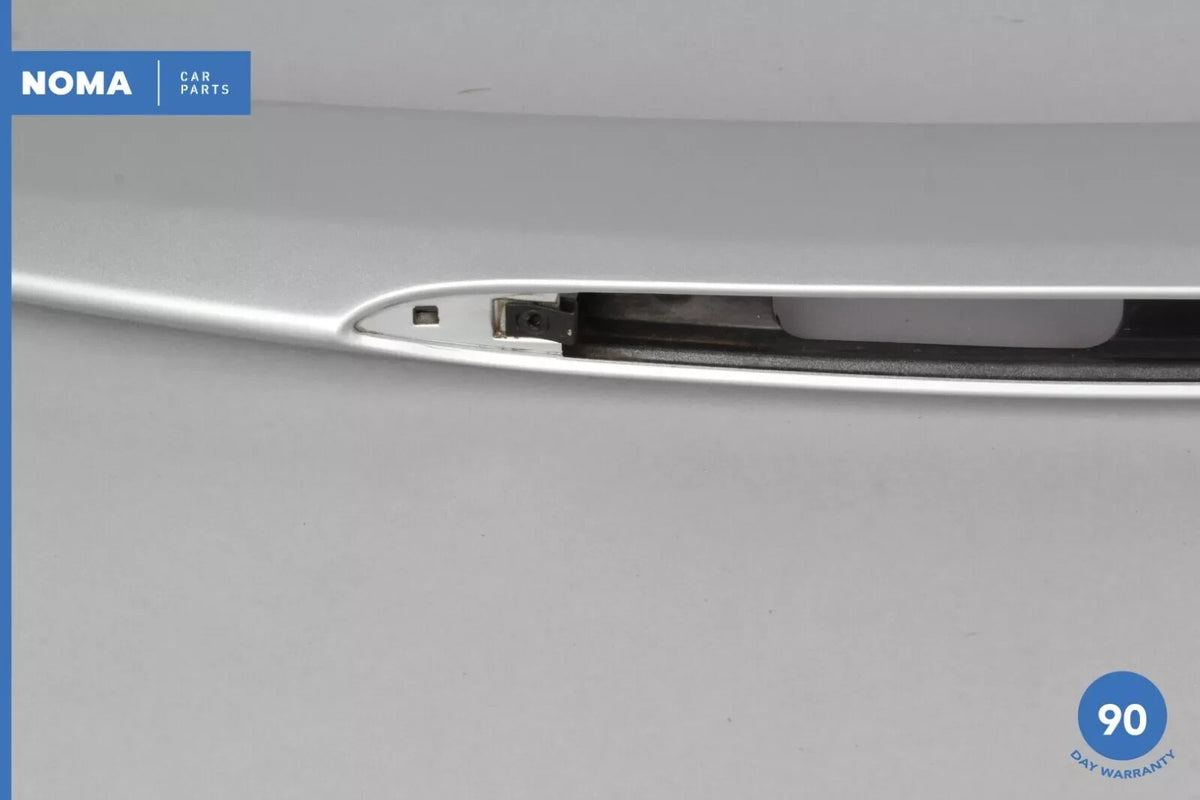 07-15 Jaguar X150 XK XKR Trunk Lid Molding Trim Spoiler Wing Silver OEM - photo 5