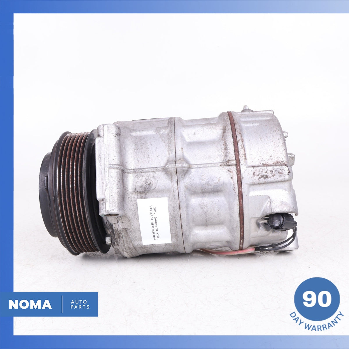 10-23 Jaguar X760 XE LR4 AC Air Conditioning Compressor Clutch OEM 64k - photo 7