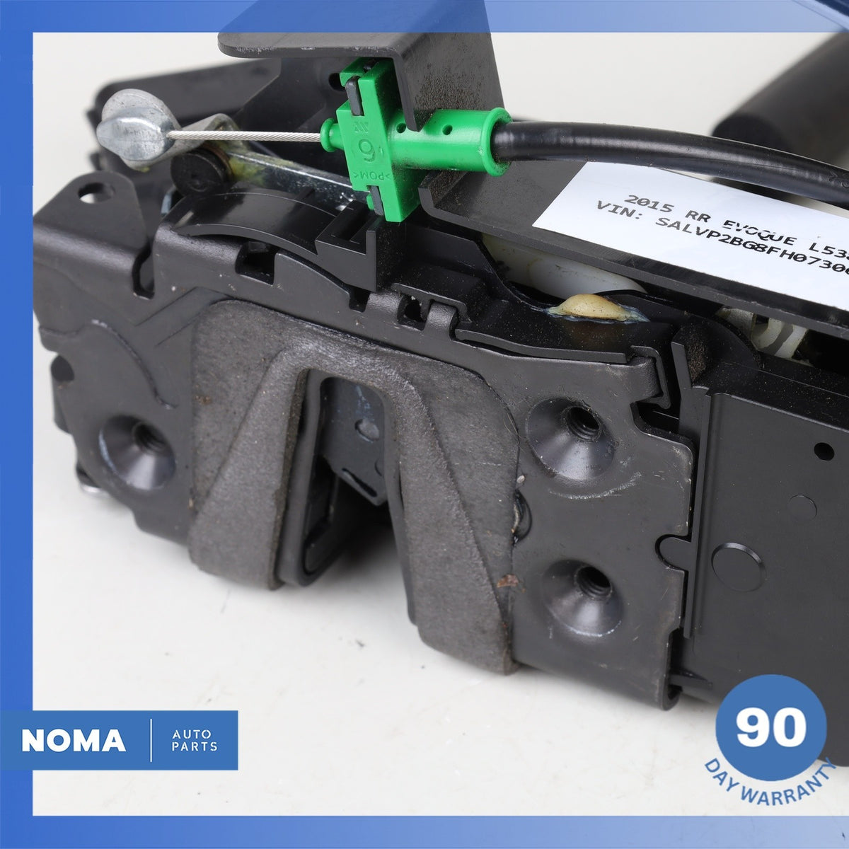12-19 Range Rover Evoque L538 Rear Left Side Door Latch Lock w/ Handle OEM - photo 14