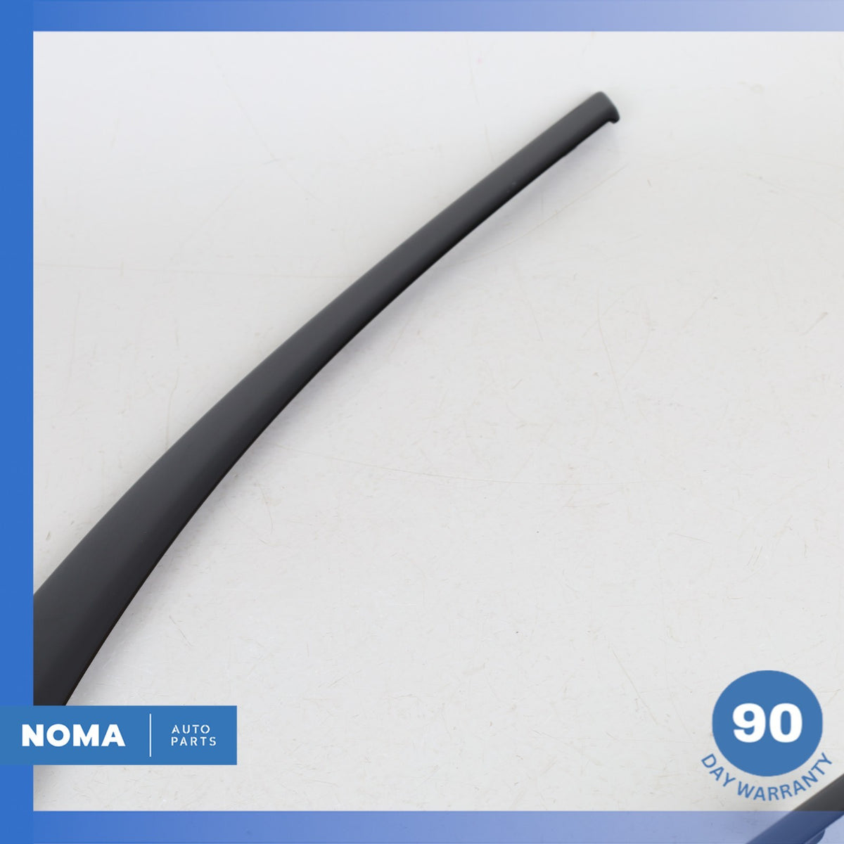 17-23 Jaguar X761 F-Pace Rear Right Side Quarter Door Window Molding Black OEM - photo 2