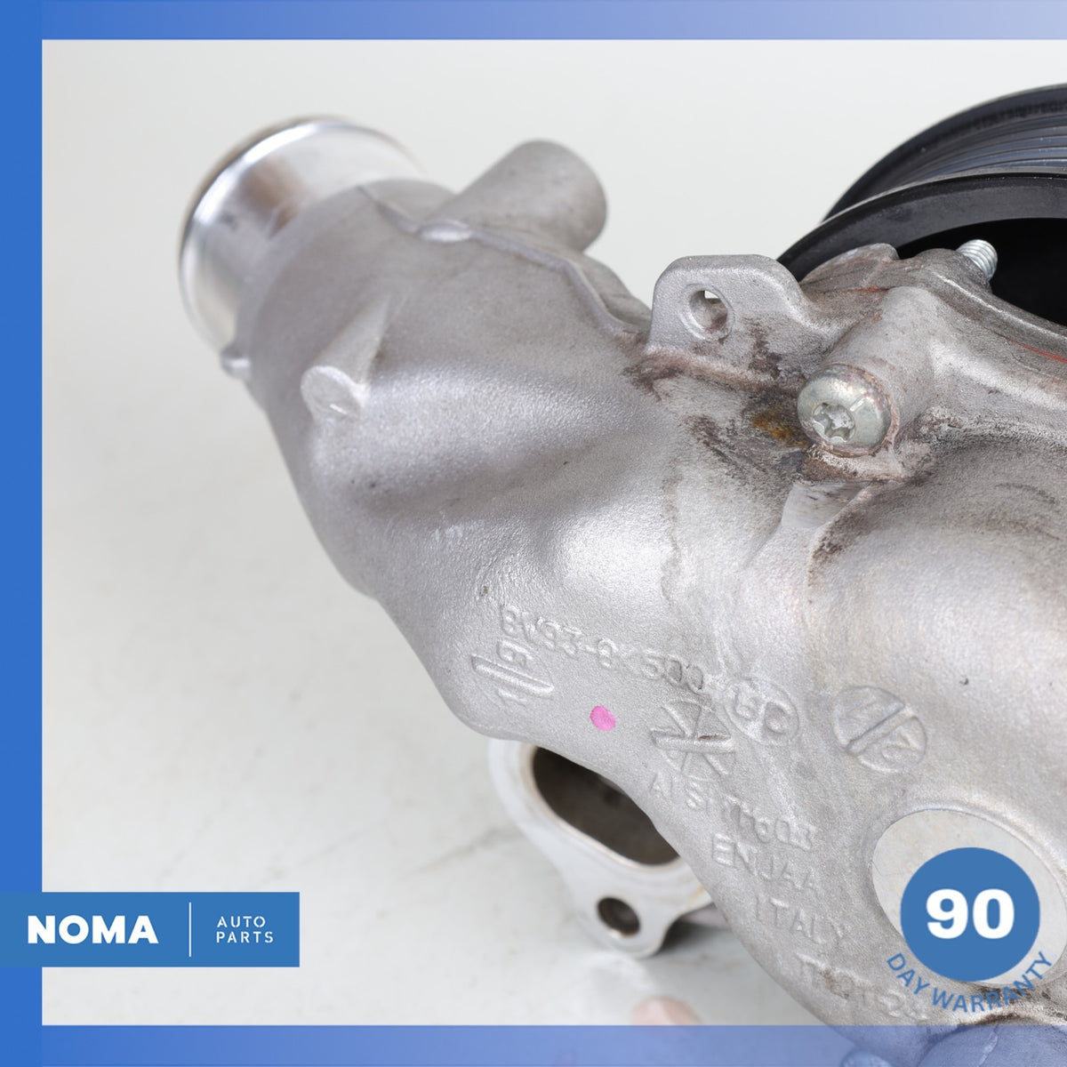 10-23 Jaguar X761 F-Pace XK Engine Coolant Water Pump w/ Pulley 8W938K500BC OEM - photo 8