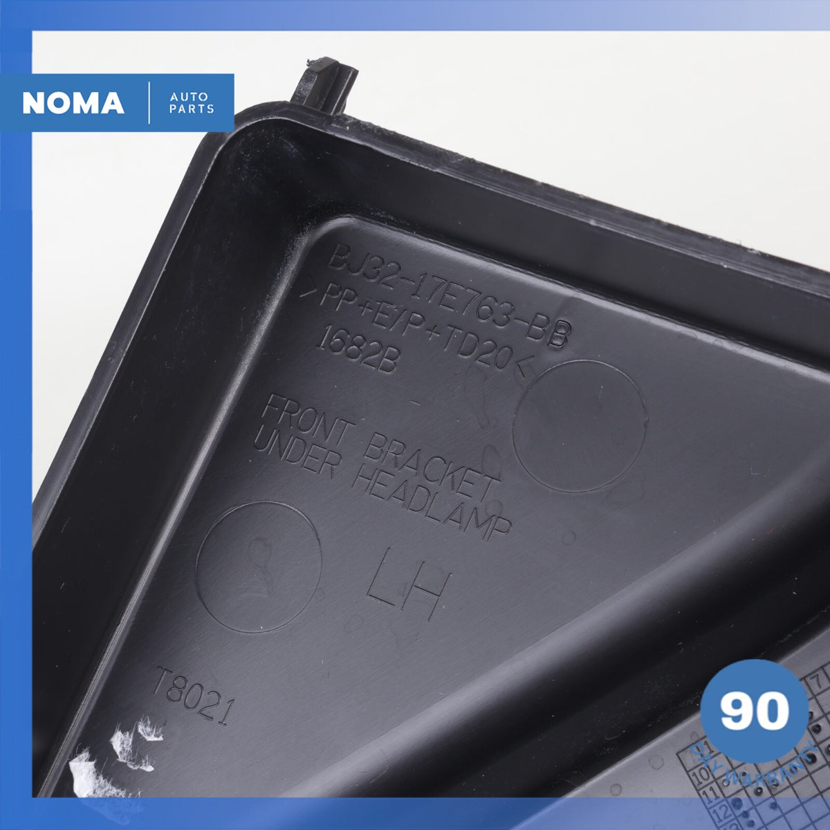 12-19 LR Range Rover Evoque L538 Front Left & Right Side Bumper Bracket Set OEM - photo 15