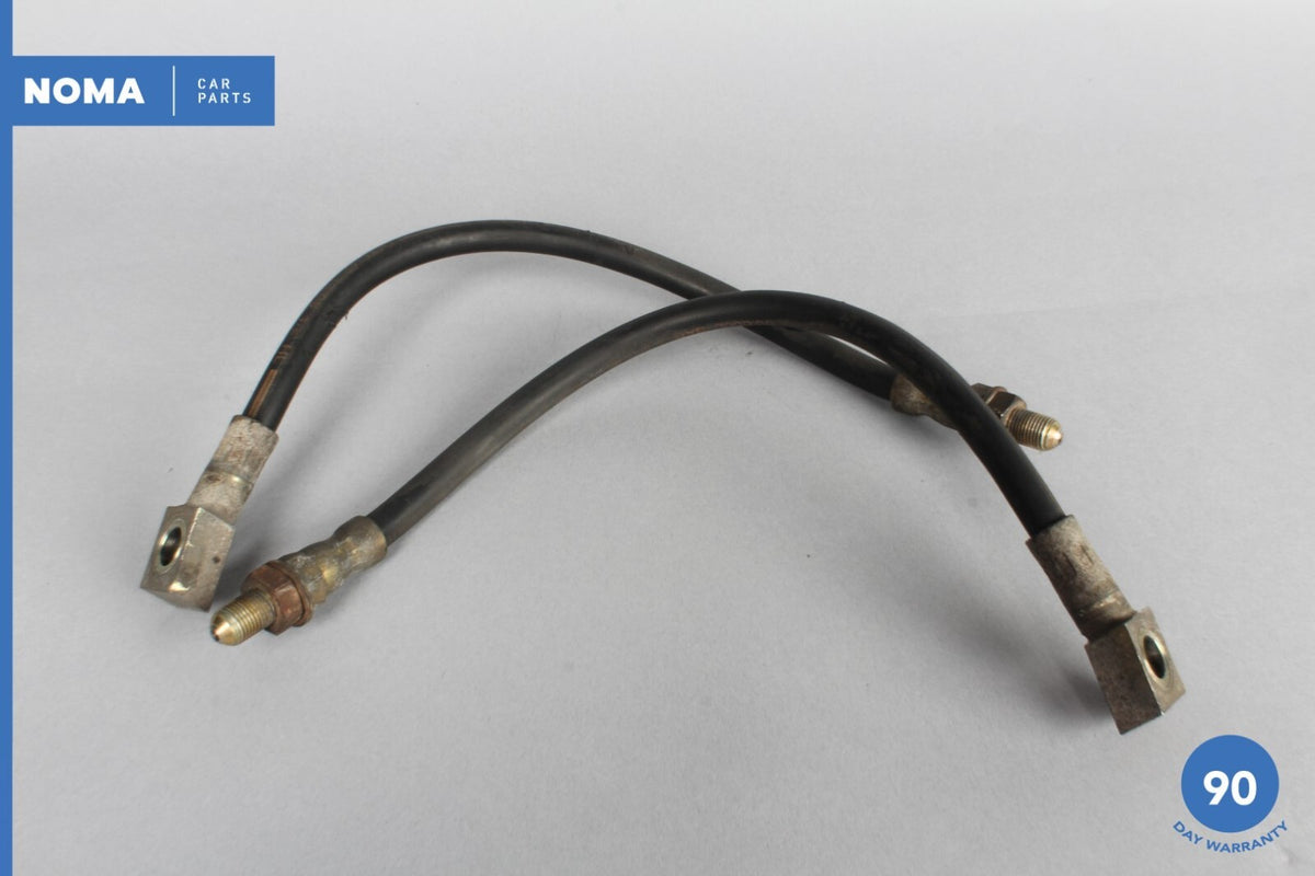 95-97 Jaguar XJ6 X300 Rear Left & Right Side Flexible Brake Hose Pipe Set OEM - photo 6