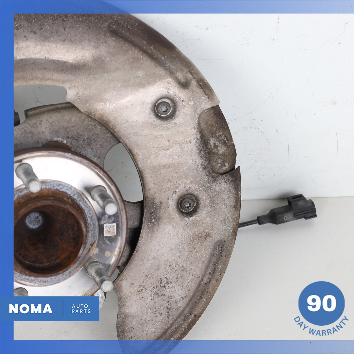 16-18 Jaguar X260 XF RWD Front Right Side Spindle Knuckle Hub w/ Shield OEM - photo 3