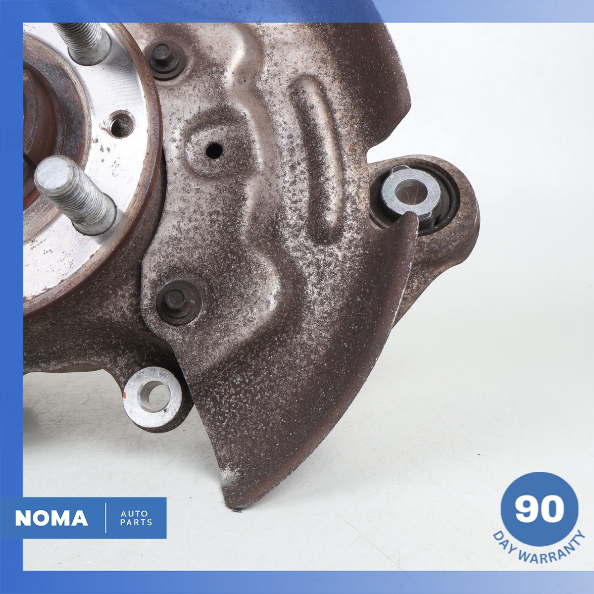 LR Range Rover Evoque L538 Rear Right Spindle Knuckle Hub w/ Shield OEM 86k - photo 3