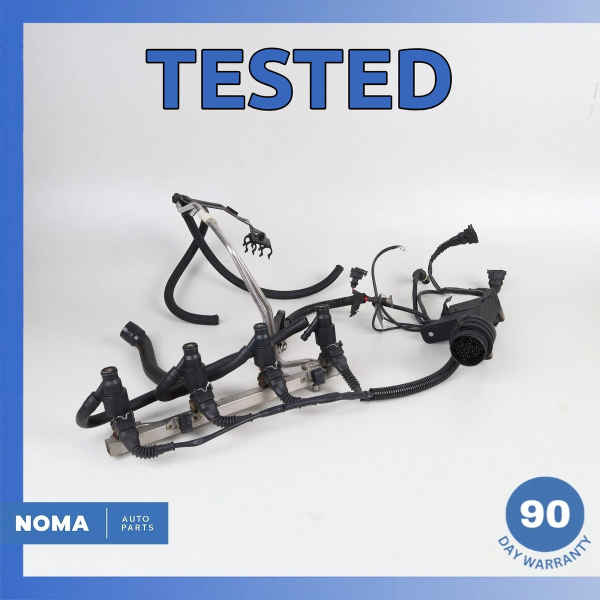 96-99 BMW E36 Z3 1.9 Engine Motor Fuel Injector Rail w/ Injectors & Harness OEM - photo 1