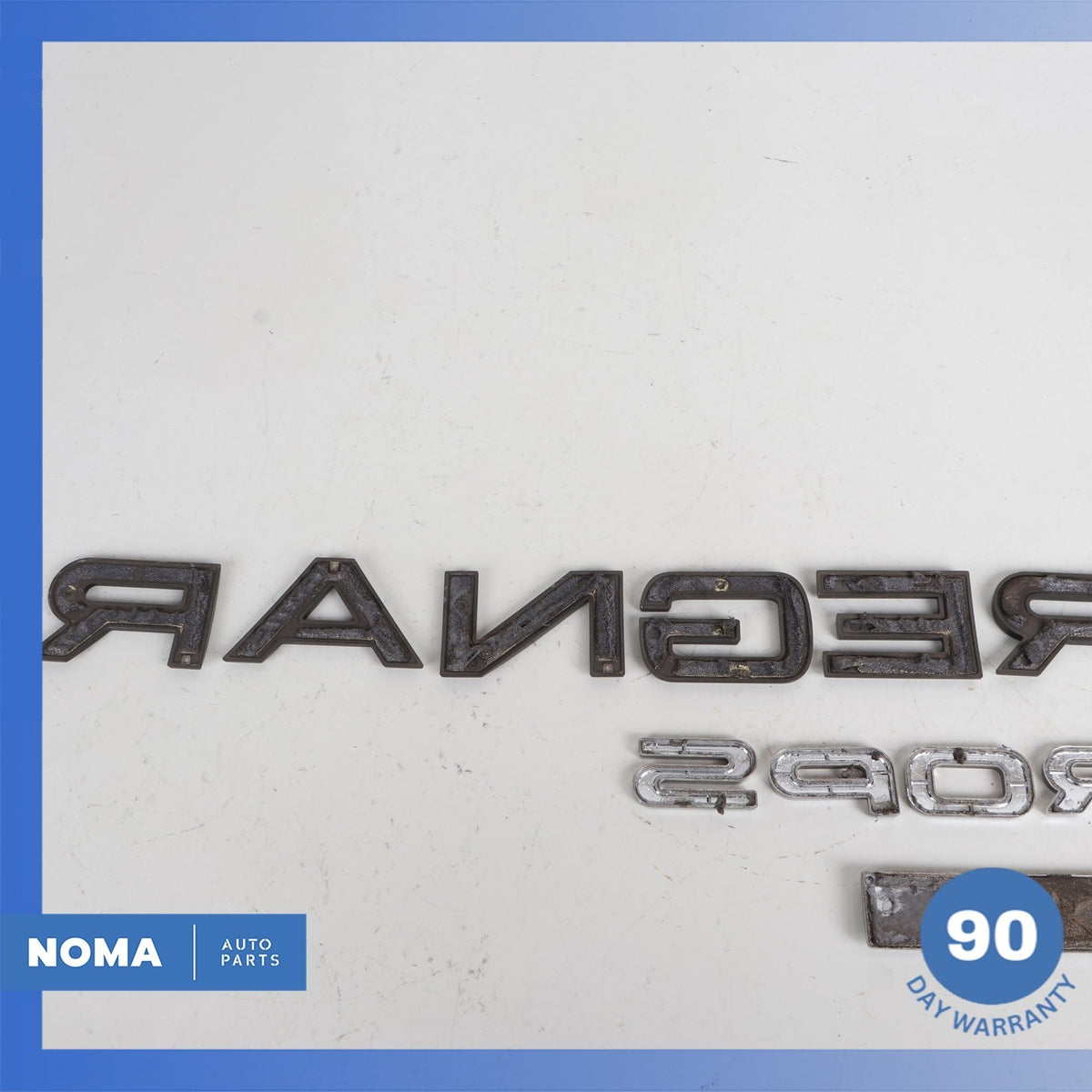 14-17 LR Range Rover Sport Supercharged L494 Trunk Logo Emblem Badge Set OEM - photo 5
