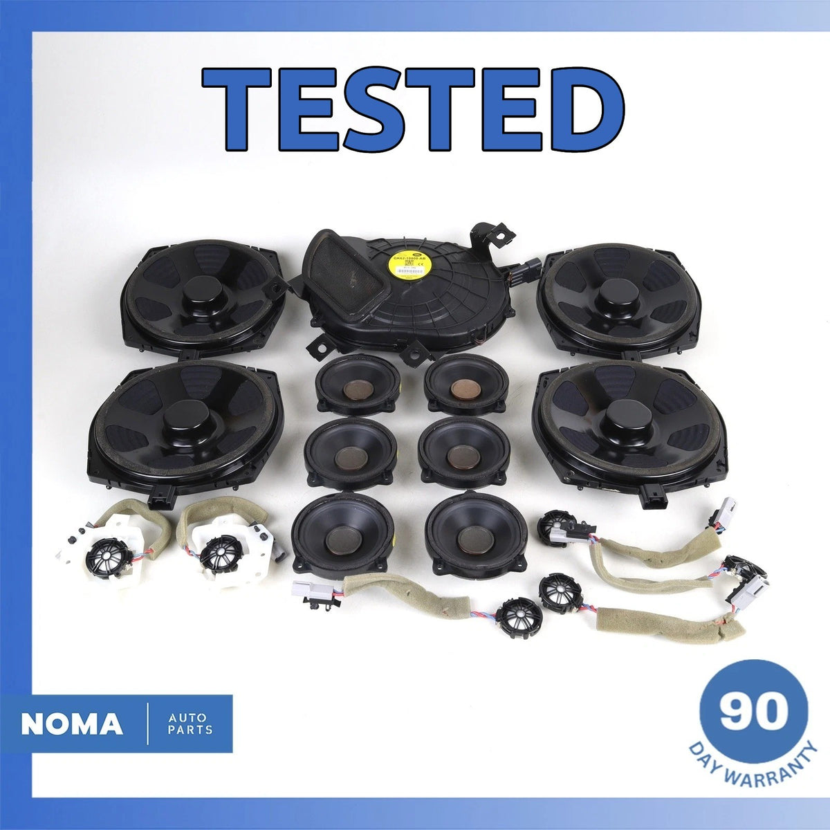 14-22 Range Rover Sport L494 Front & Rear Premium Audio 1200W Speaker Set OEM - photo 1